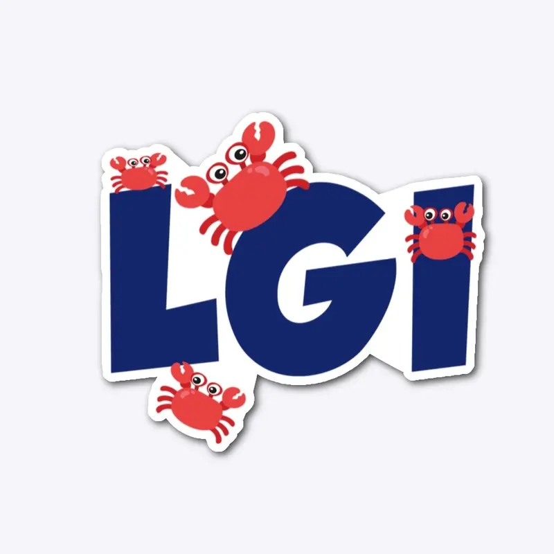 LGI Crabs Sticker